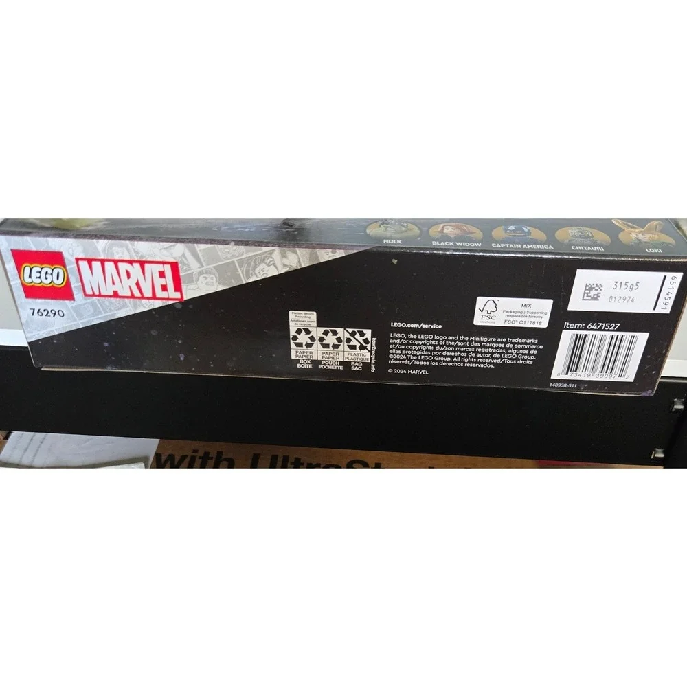 LEGO Marvel 76290 The Avengers vs. The Leviathan Infinity Saga Set New